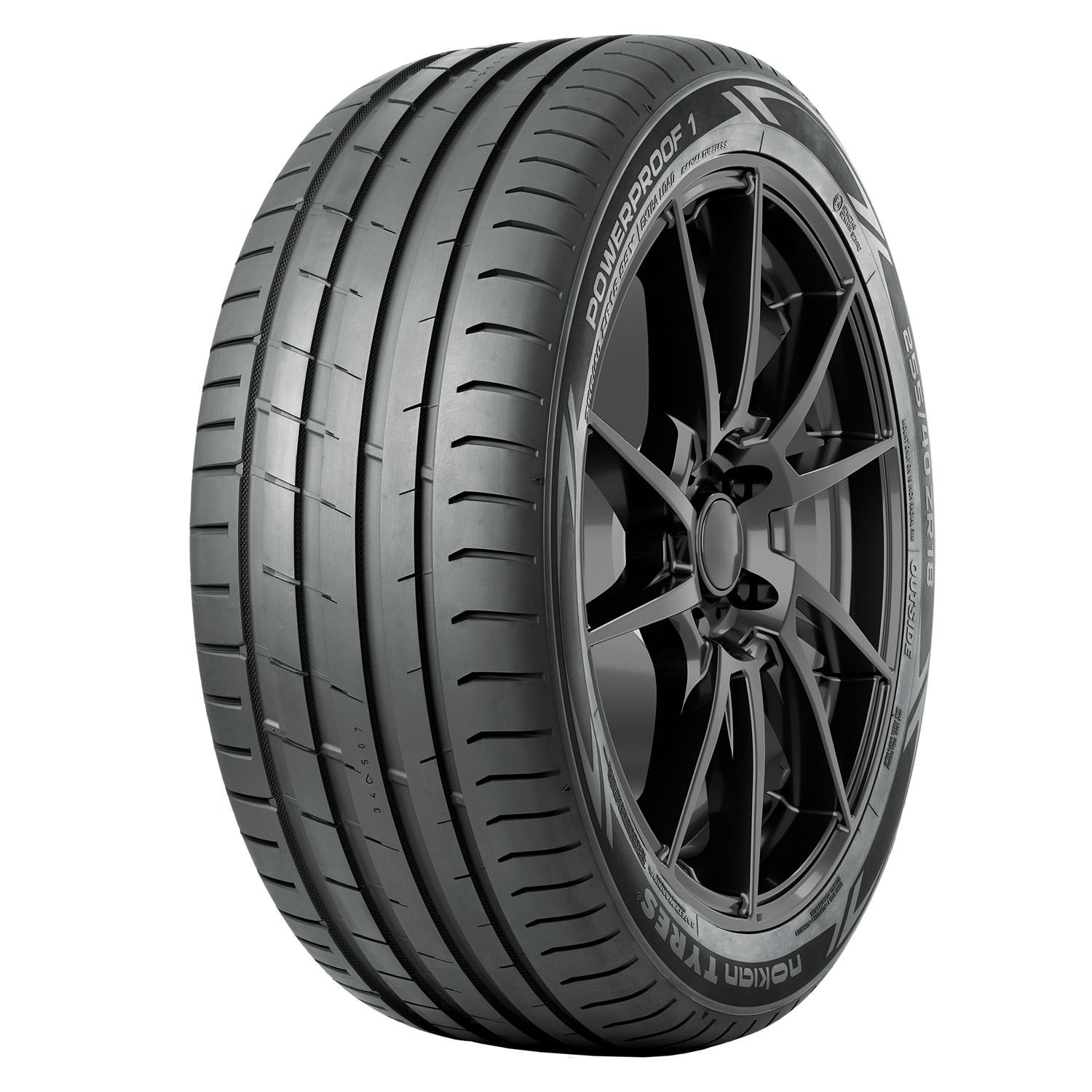 Nokian Tyres Powerproof 1 Tyres 255/45 ZR19 104Y XL Power Yaz 2023 Ürt.