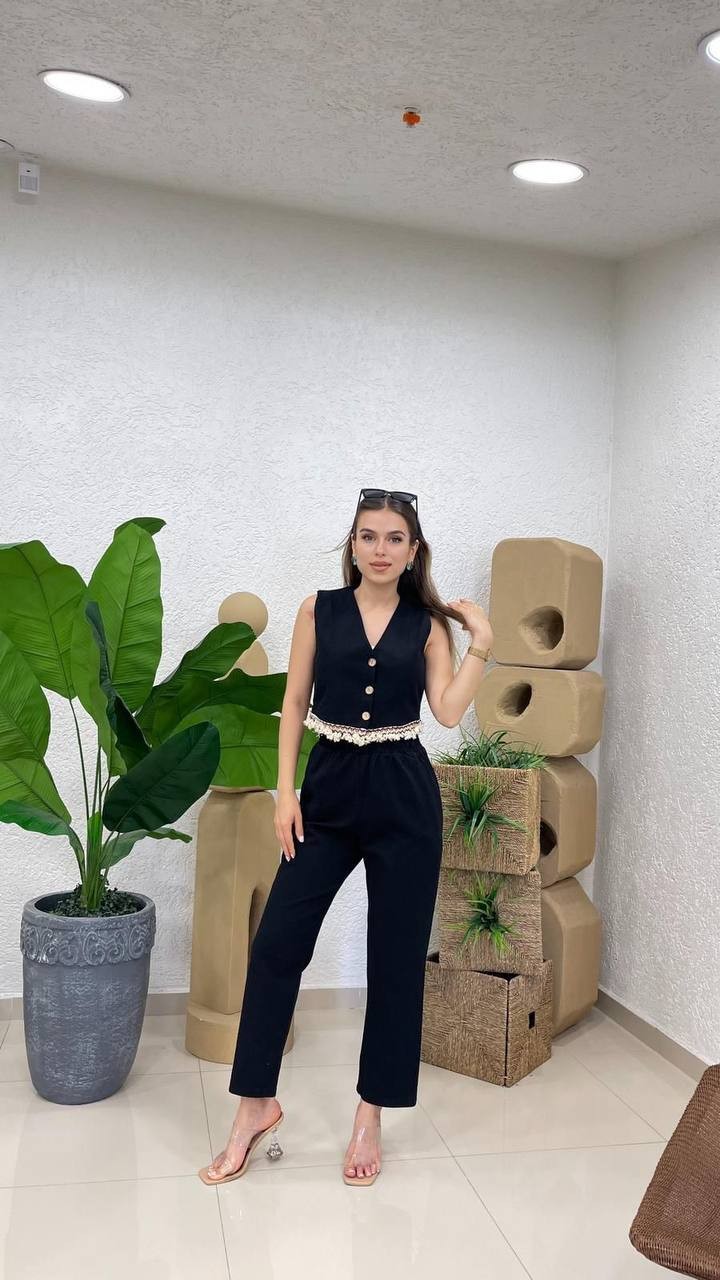 PUSKULLU YELEKLİ TAKIM