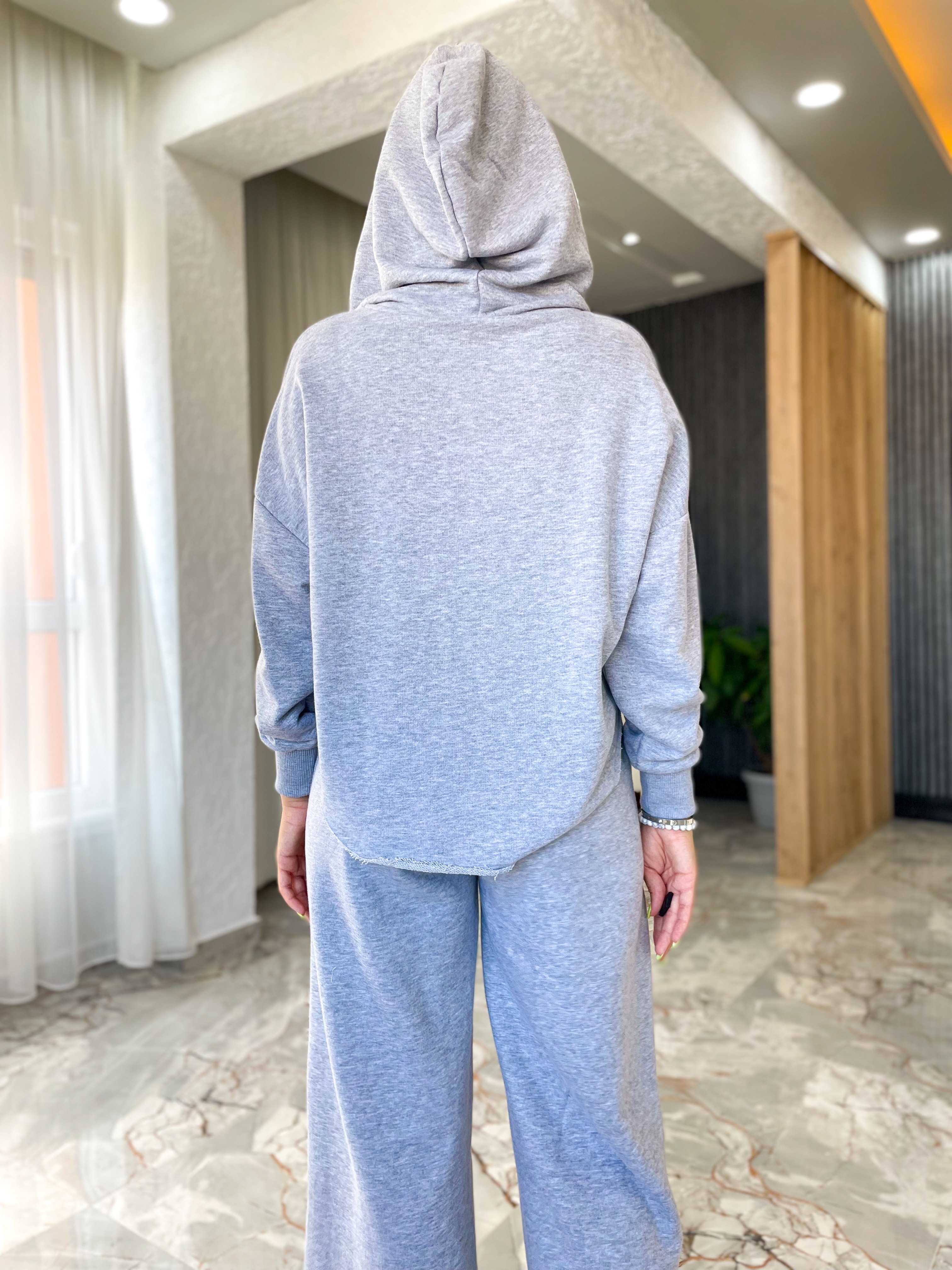 KAPÜŞONLU FERMUARLI SWEAT 