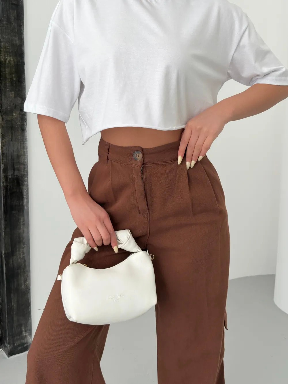 KARGO CEPLİ GABARDİN PANTOLON