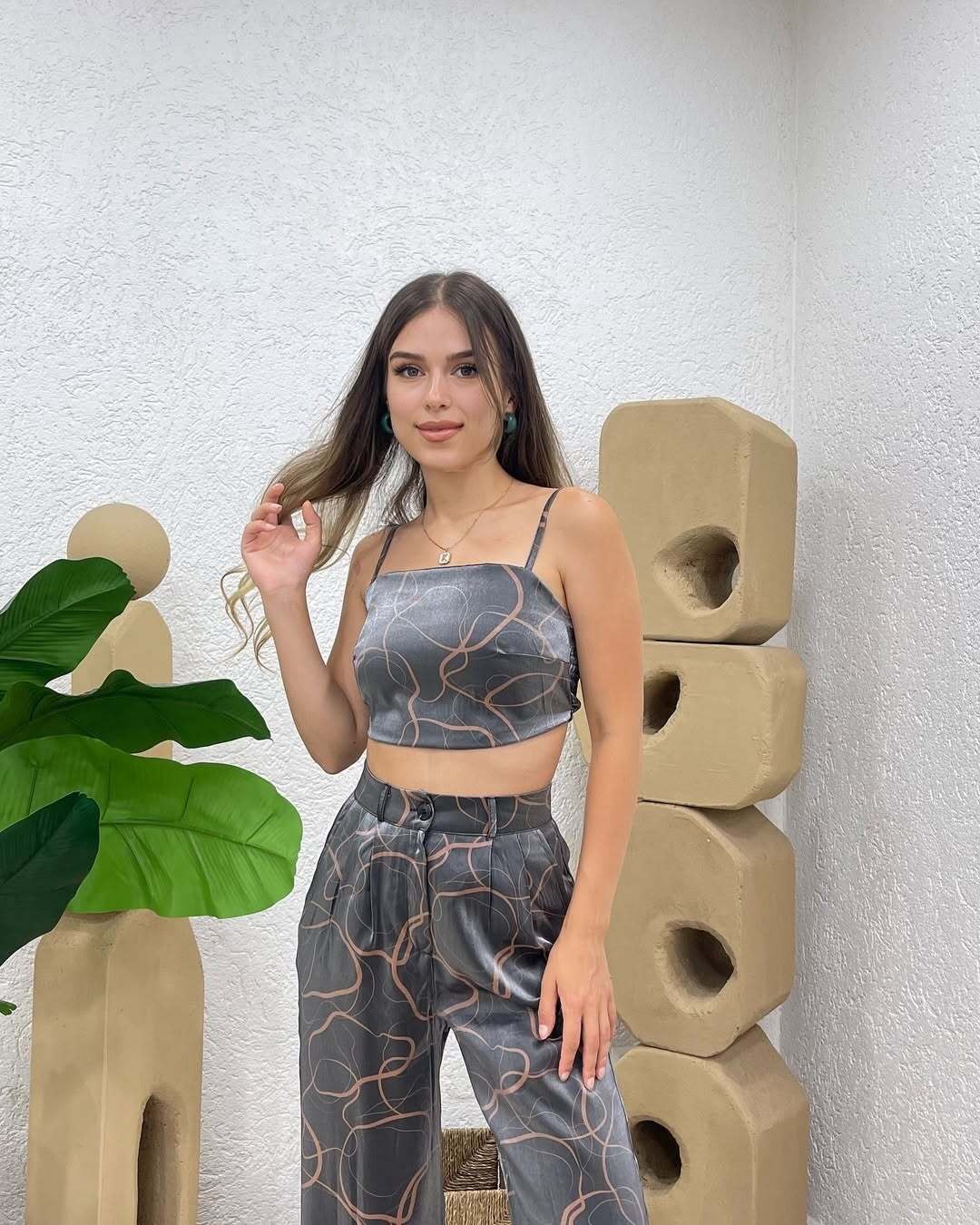 TAKIM CROP PANTOLON 24SHZ3175