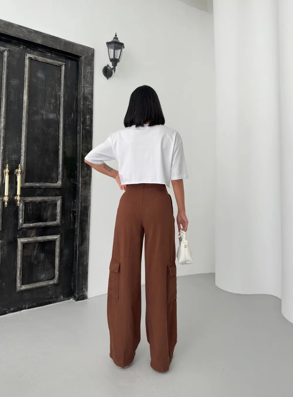 KARGO CEPLİ GABARDİN PANTOLON