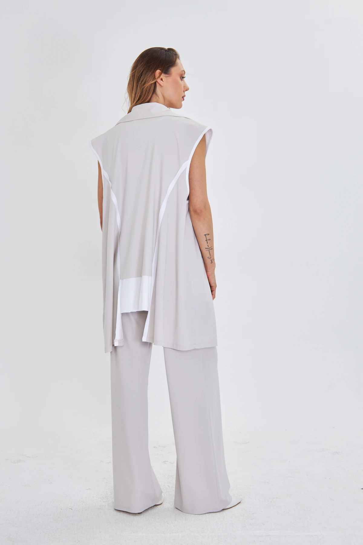 KOLSUZ VİZON MODAL YELEK