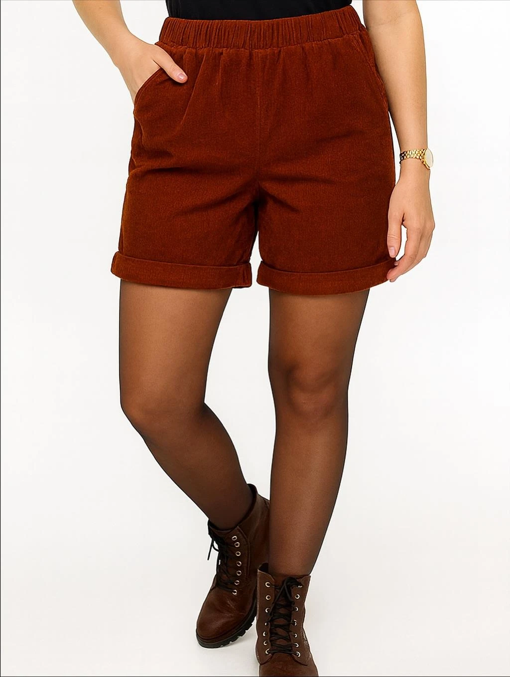 İtalyan Kadife Şort - TARÇIN