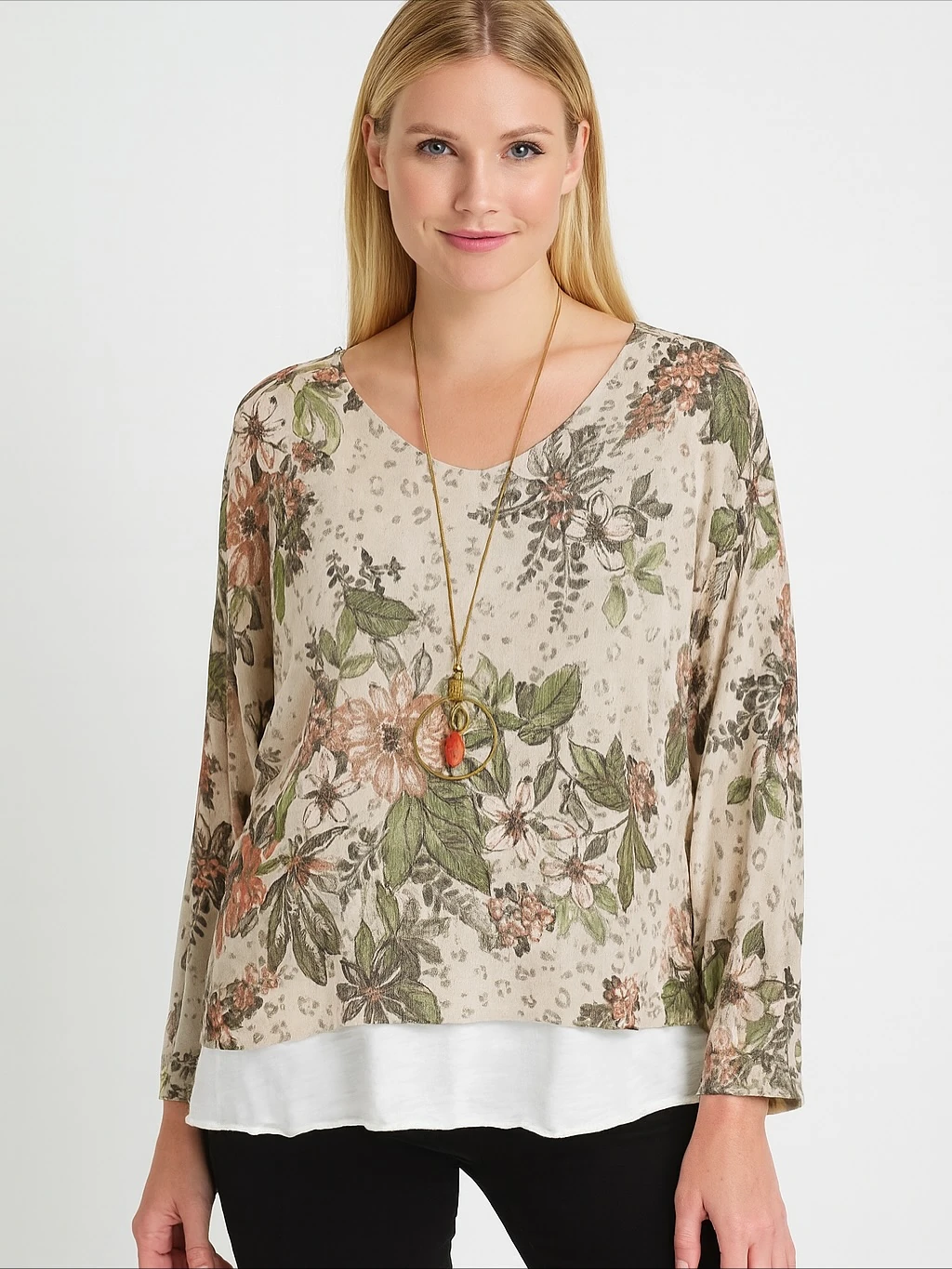 İtalyan İkili Triko Takım - BEJ