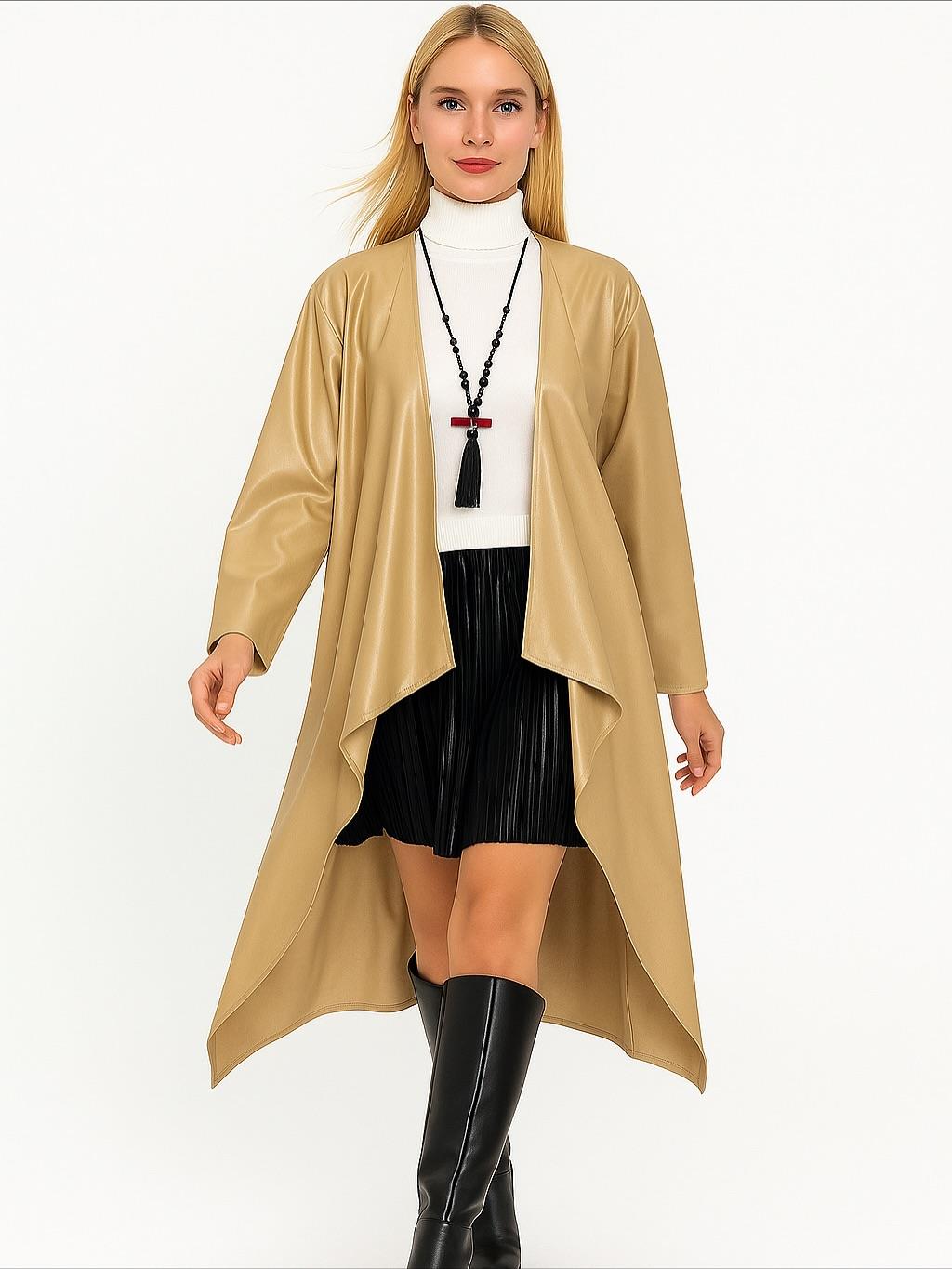 İtalyan Deri Kap - VİZON