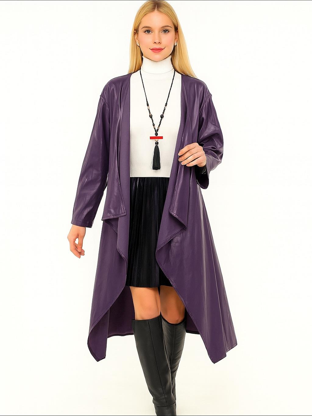 İtalyan Deri Kap - MOR