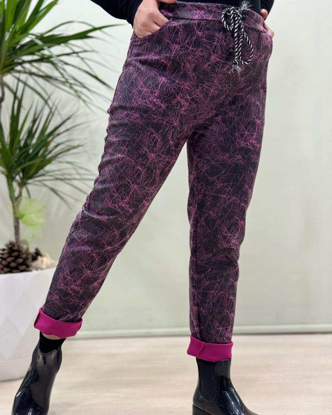 İtalyan Nubuk Pantolon - MOR