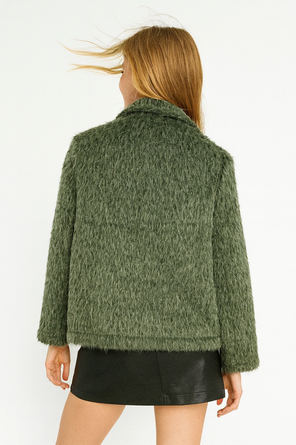 İtalyan Keçe Ceket - HAKİ