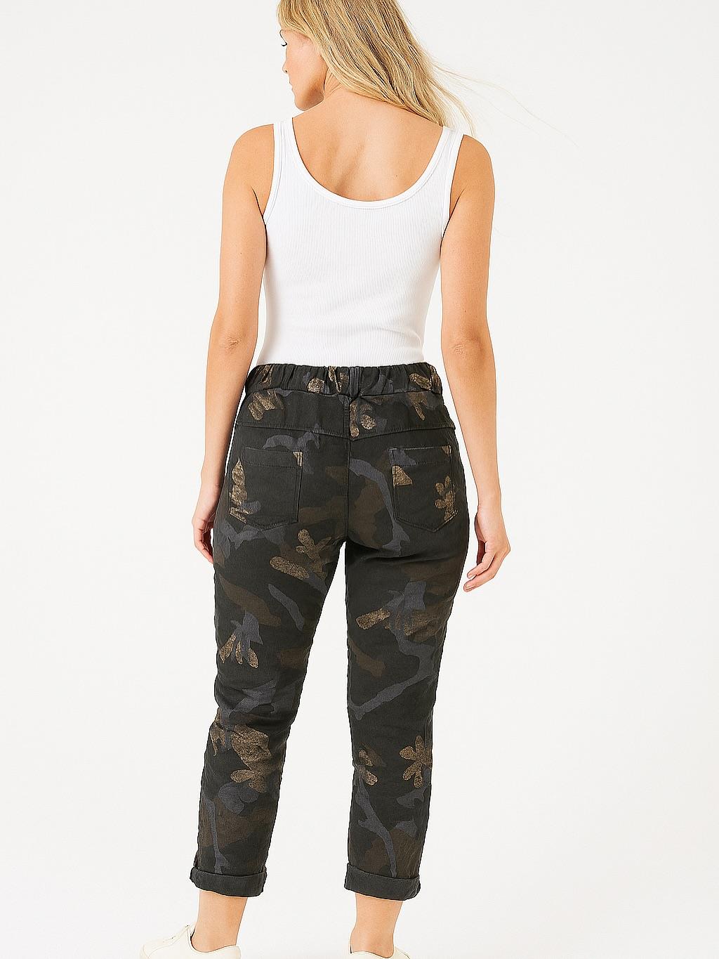 İtalyan Likralı Pantolon - ANTRASİT