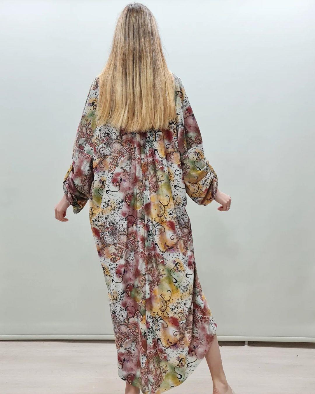 İtalyan Kadife Elbise - BORDO