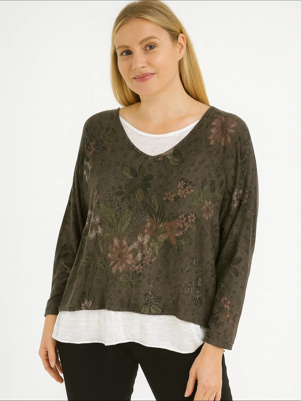 İtalyan İkili Triko Takım - KAHVE