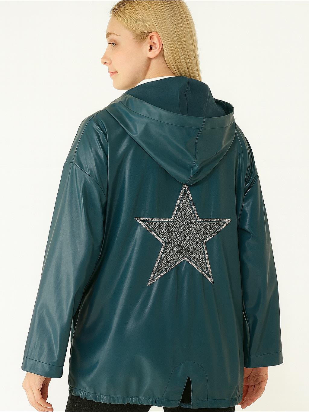 İtalyan Deri Ceket - PETROL YEŞİLİ