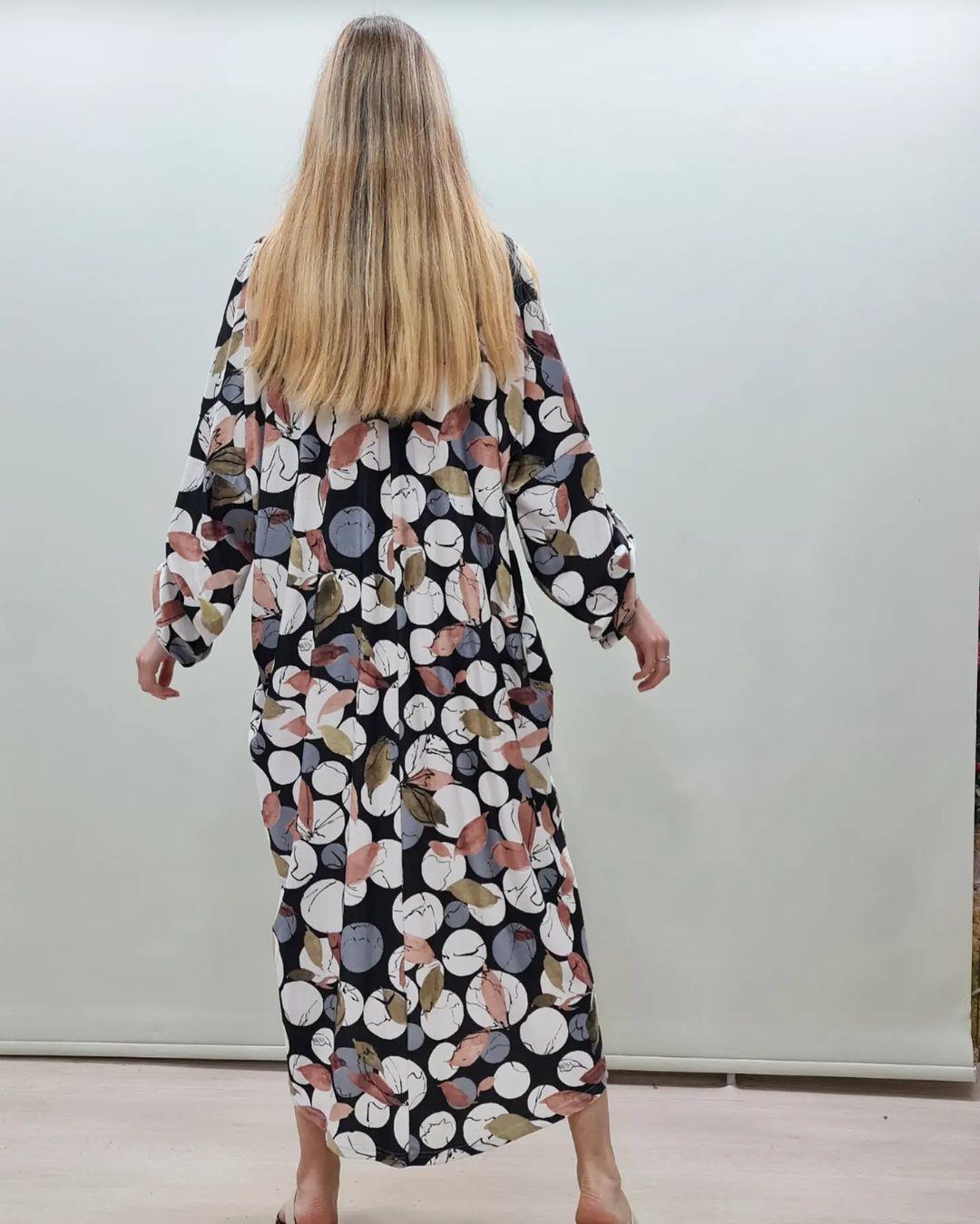 İtalyan Kadife Elbise - SİYAH