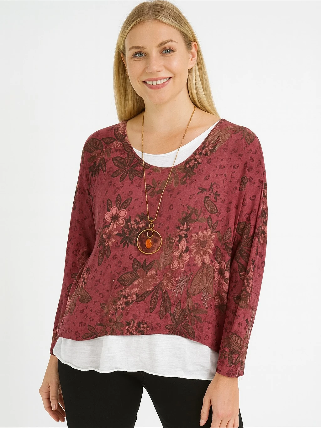 İtalyan İkili Triko Takım - BORDO