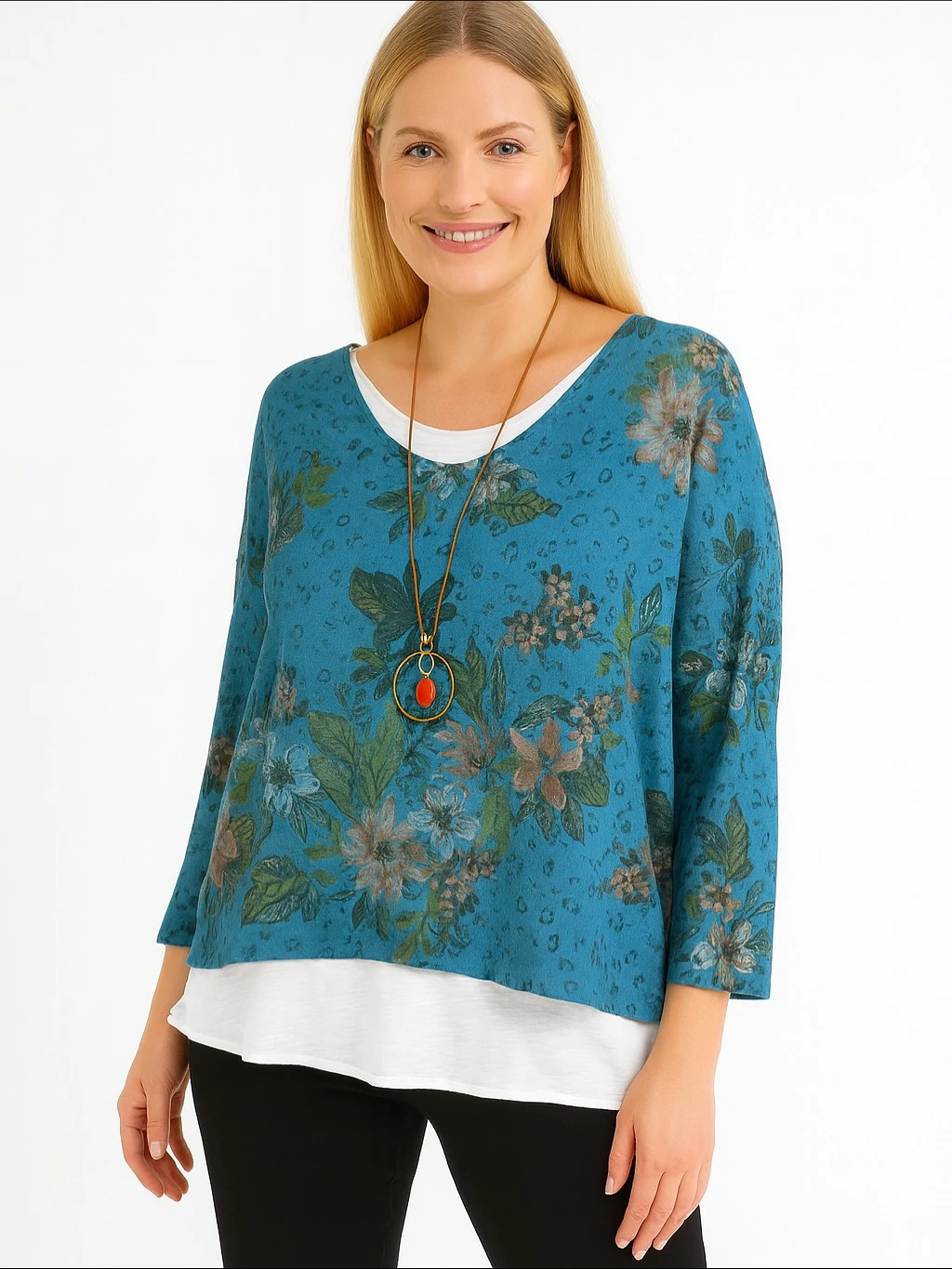 İtalyan İkili Triko Takım - TURKUAZ