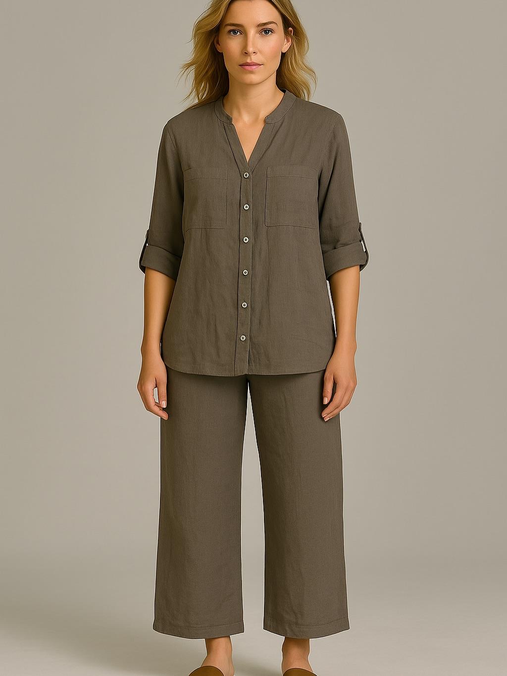 İtalyan Keten Takım - VİZON