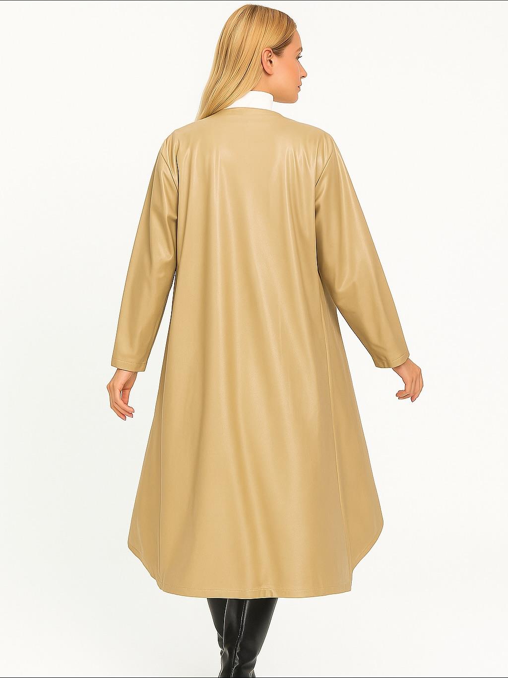 İtalyan Deri Kap - VİZON