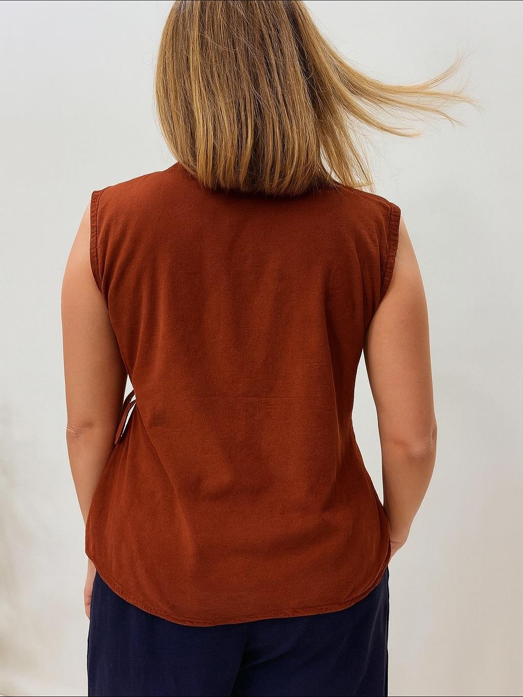 İtalyan Kadife Tasarım Yelek - TARÇIN