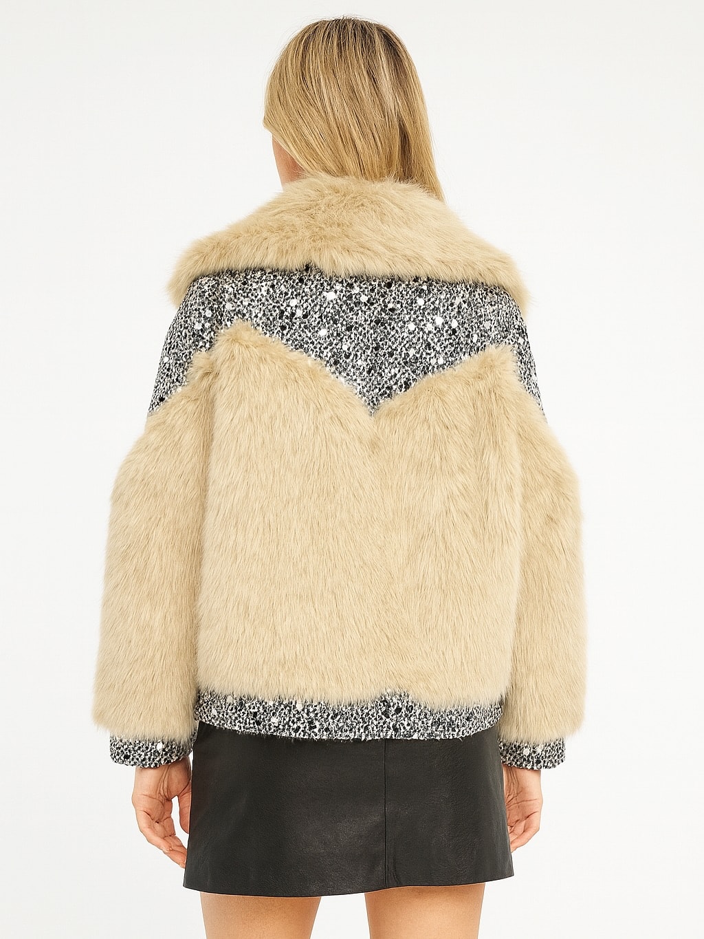 İtalyan Tasarım Kürk - BEJ