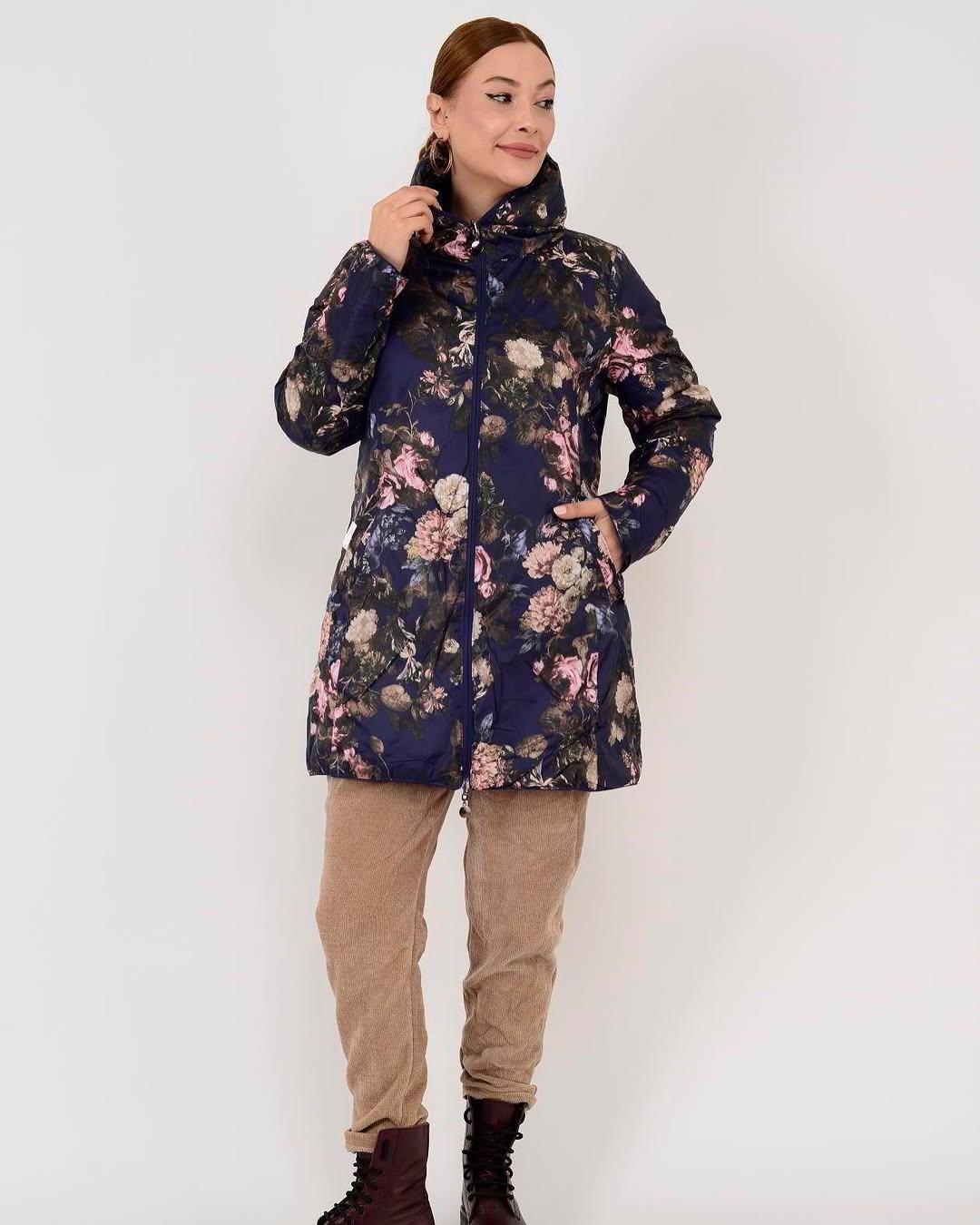 İtalyan Çift Taraflı Mont - LACİVERT