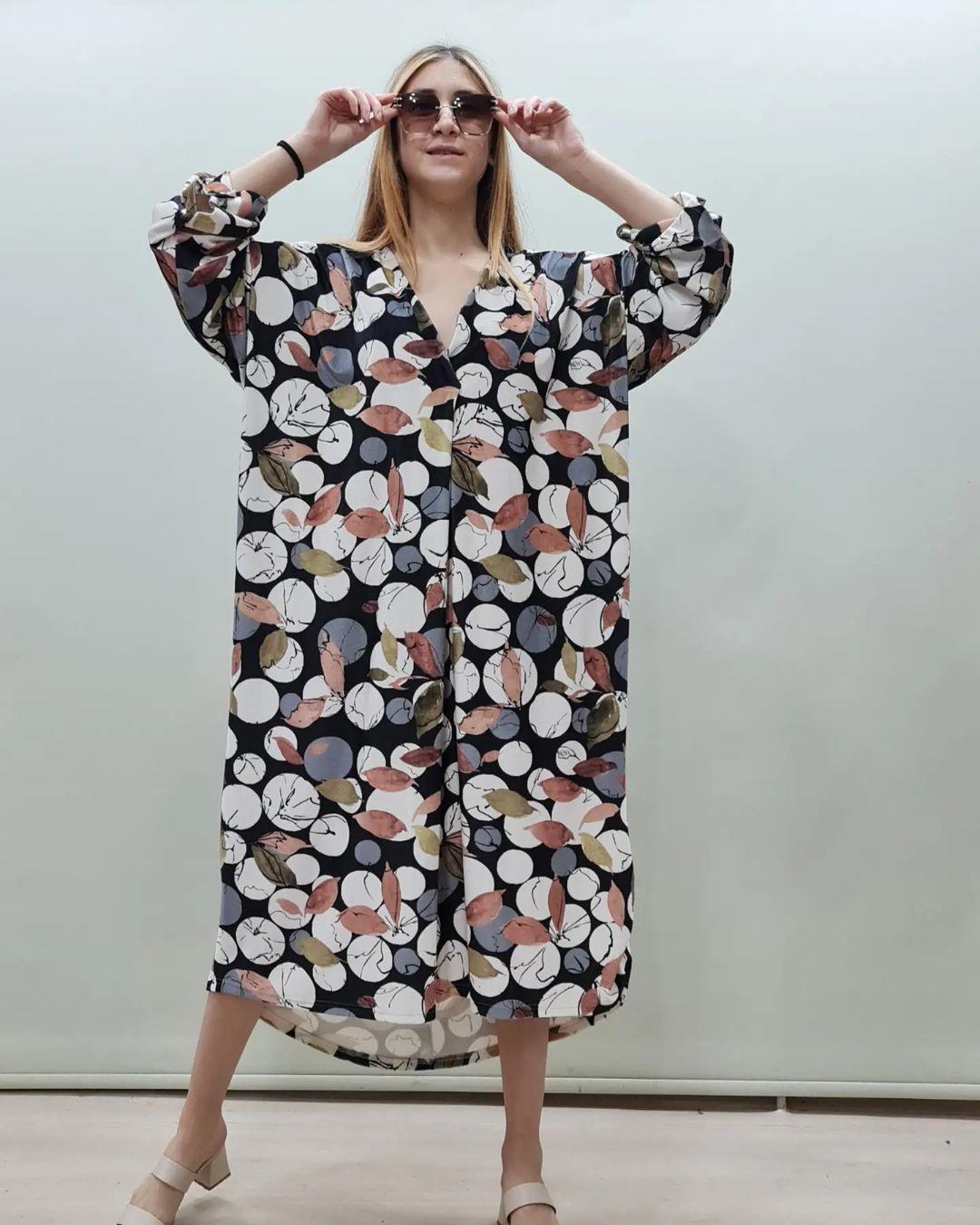 İtalyan Kadife Elbise - SİYAH