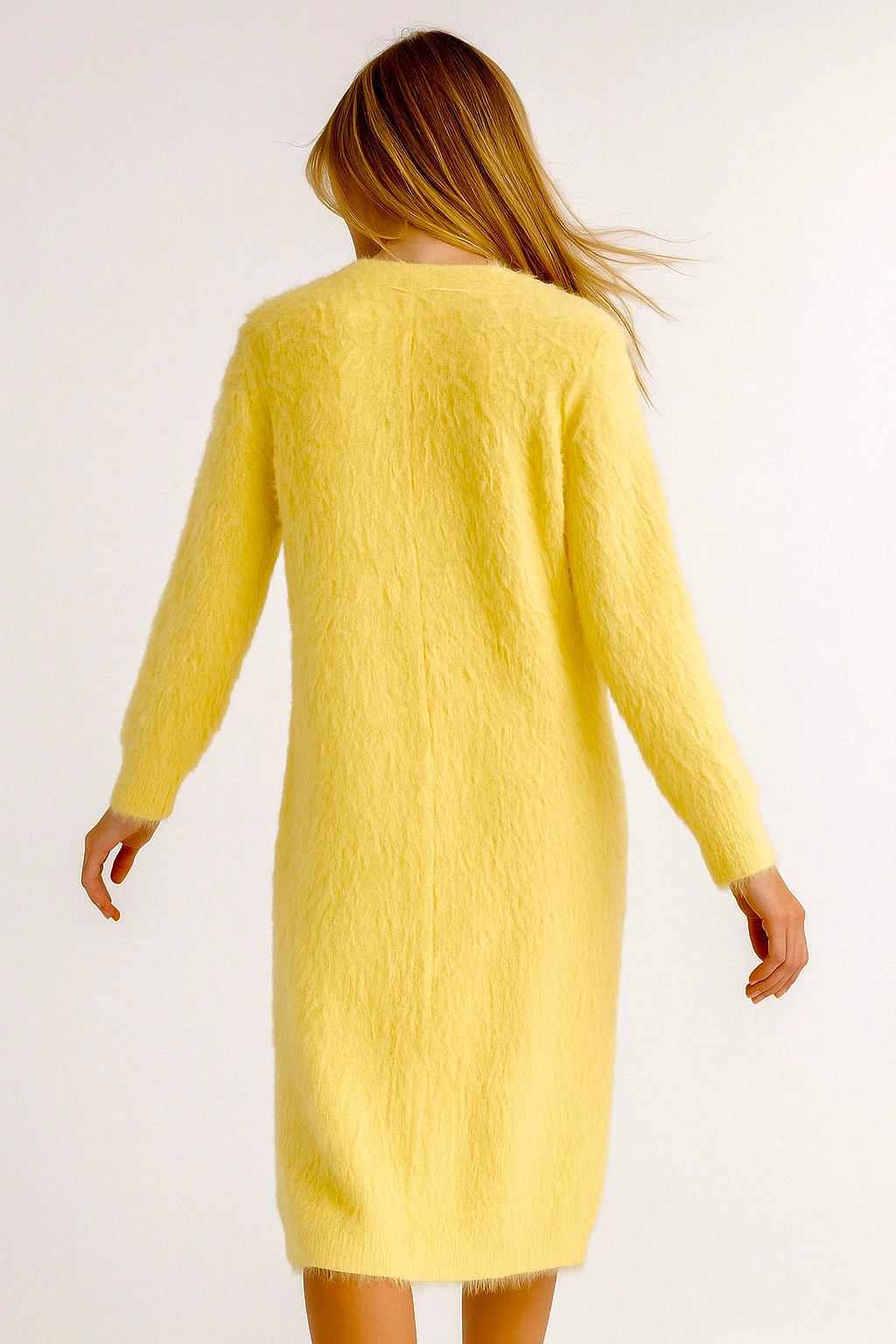 İtalyan Angora Hırka - SARI