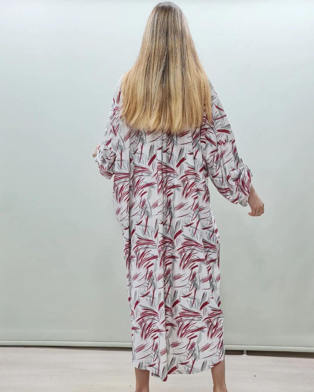 İtalyan Kadife Elbise - BEYAZ