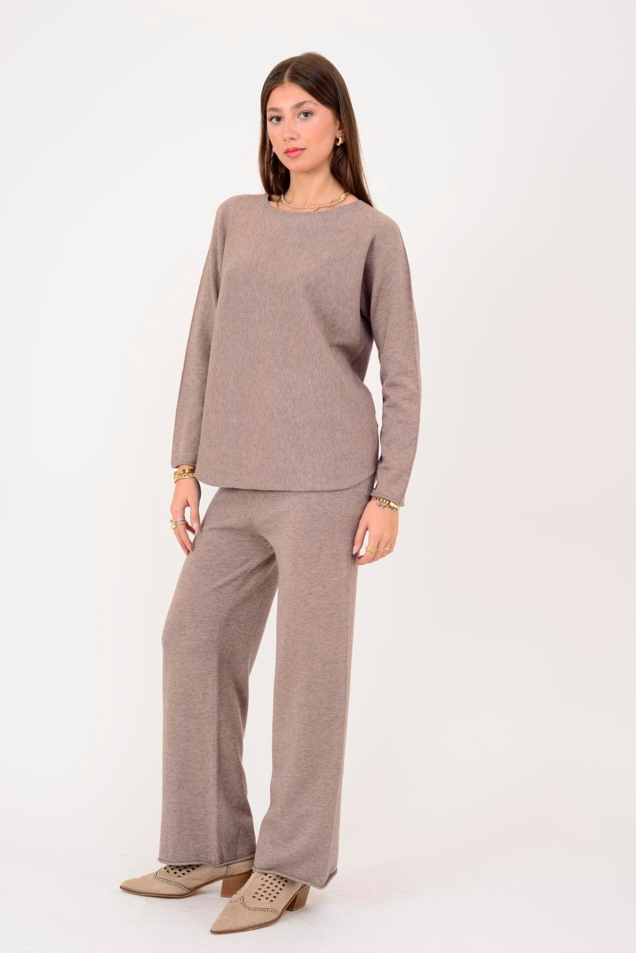 İtalyan Bisiklet Yaka 2'Li Triko Takım - VİZON