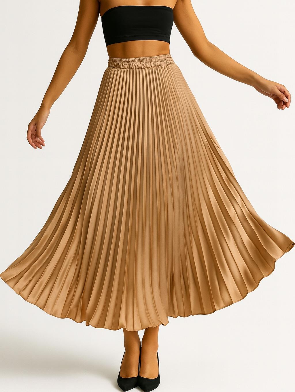 İtalyan Saten Etek - BAL