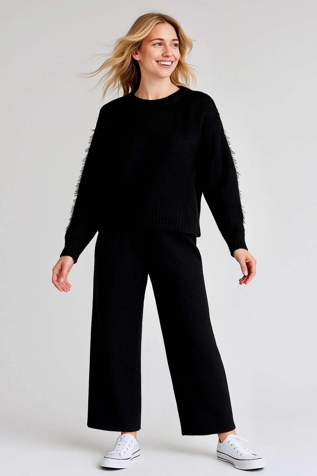 İtalyan Triko Takım - SİYAH