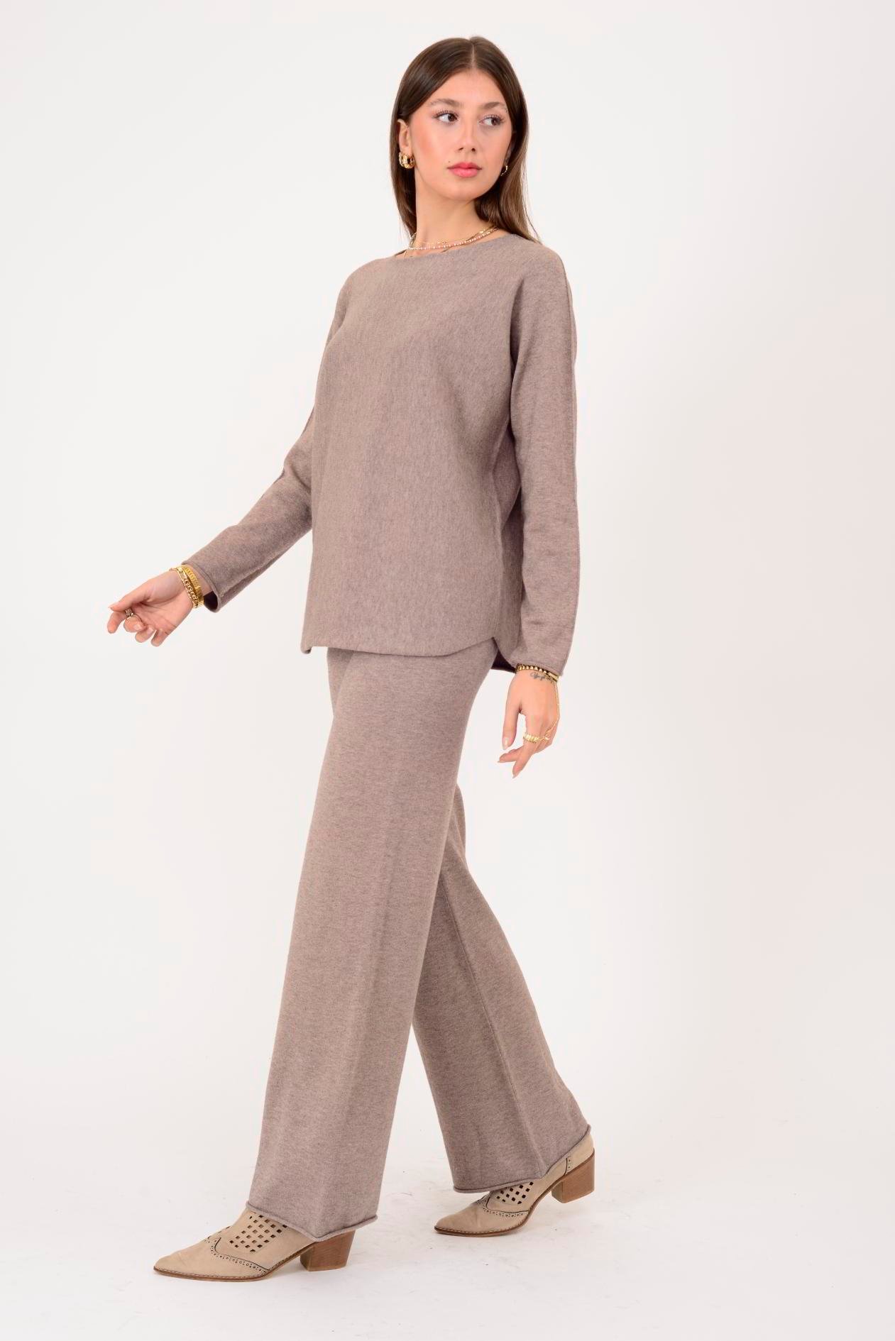 İtalyan Bisiklet Yaka 2'Li Triko Takım - VİZON