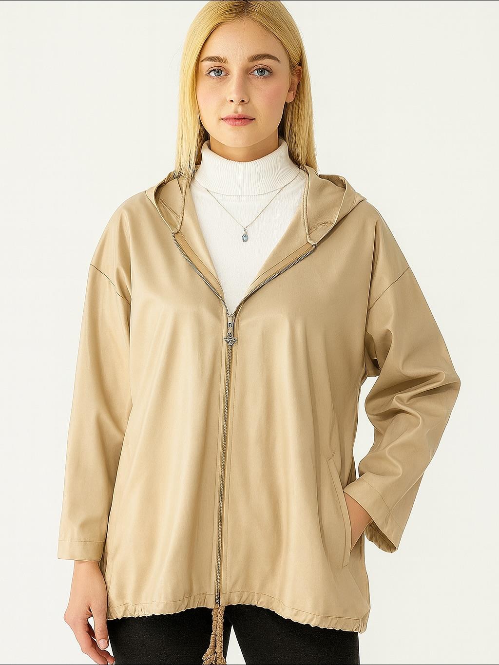 İtalyan Deri Ceket - VİZON