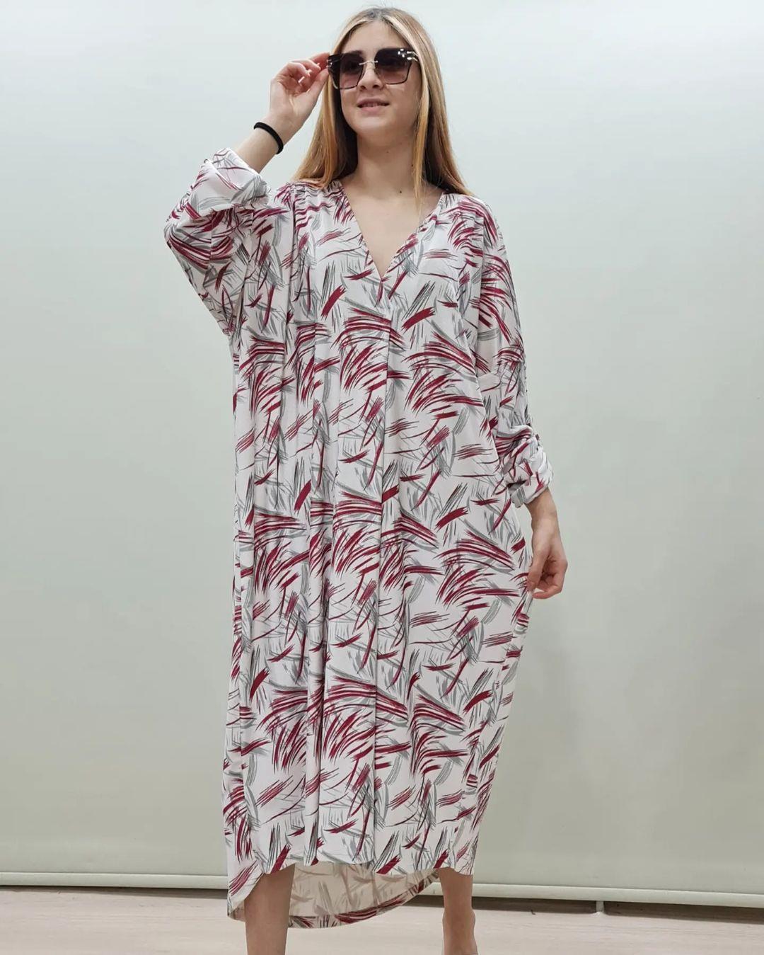 İtalyan Kadife Elbise - BEYAZ