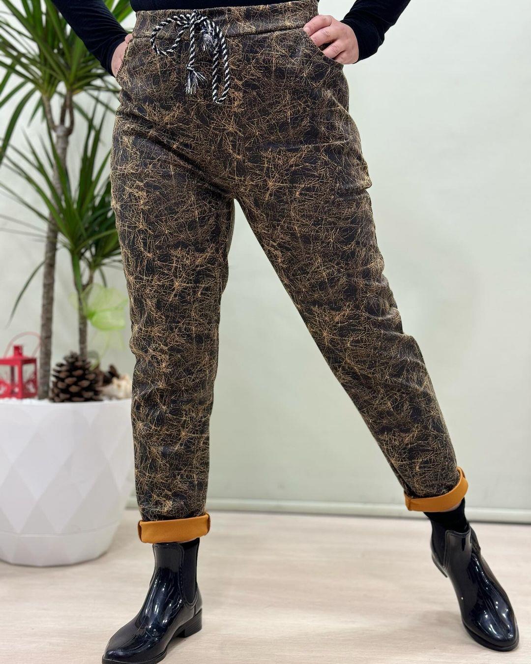 İtalyan Nubuk Pantolon - SARI