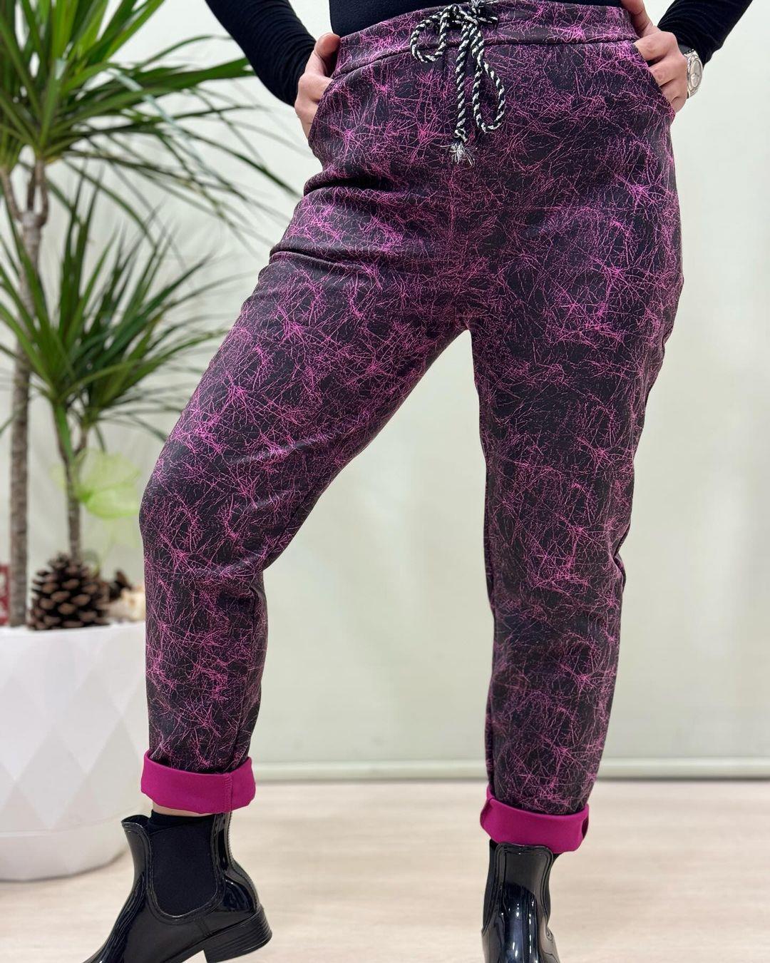 İtalyan Nubuk Pantolon - MOR