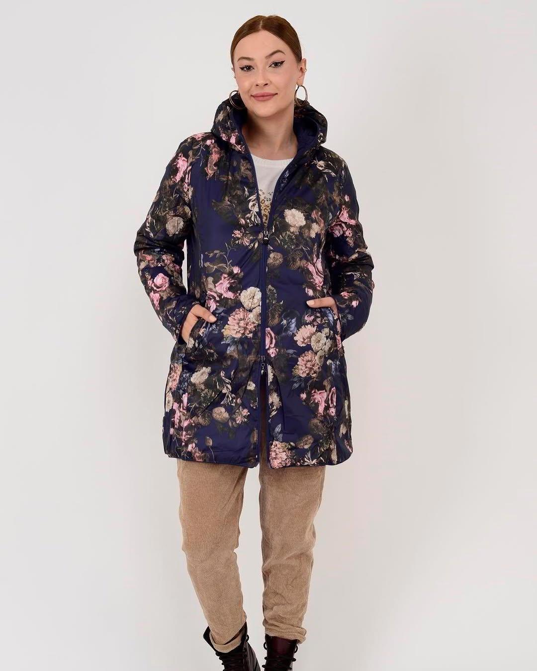 İtalyan Çift Taraflı Mont - LACİVERT