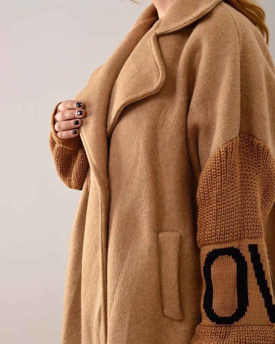 İtalyan Keçe Kaban - BEJ