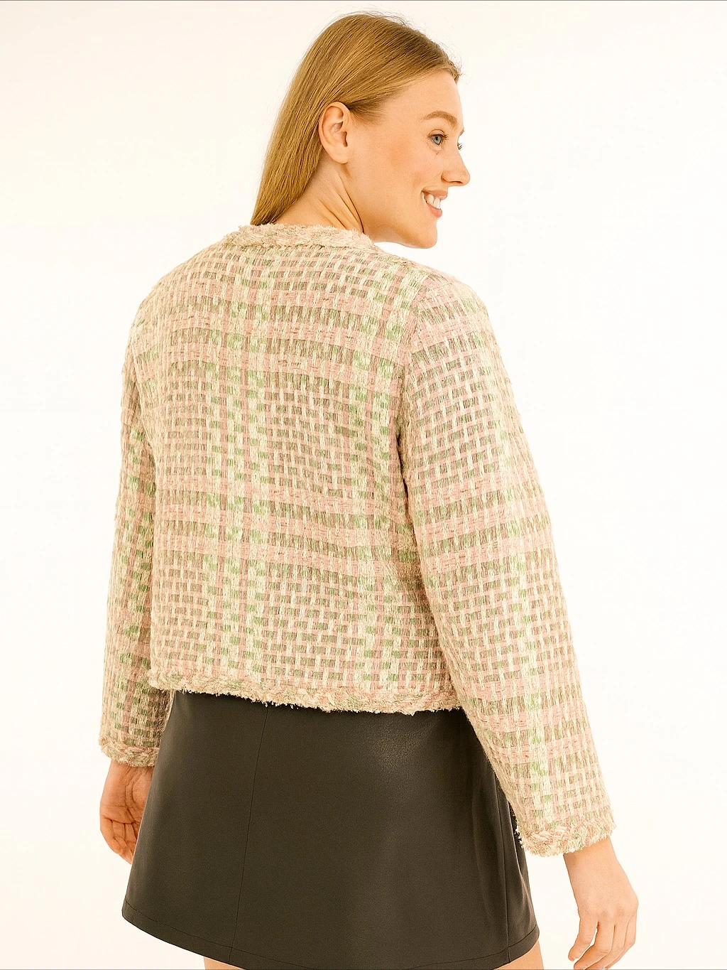 İtalyan Özel Tasarım Şanel Ceket - BEJ