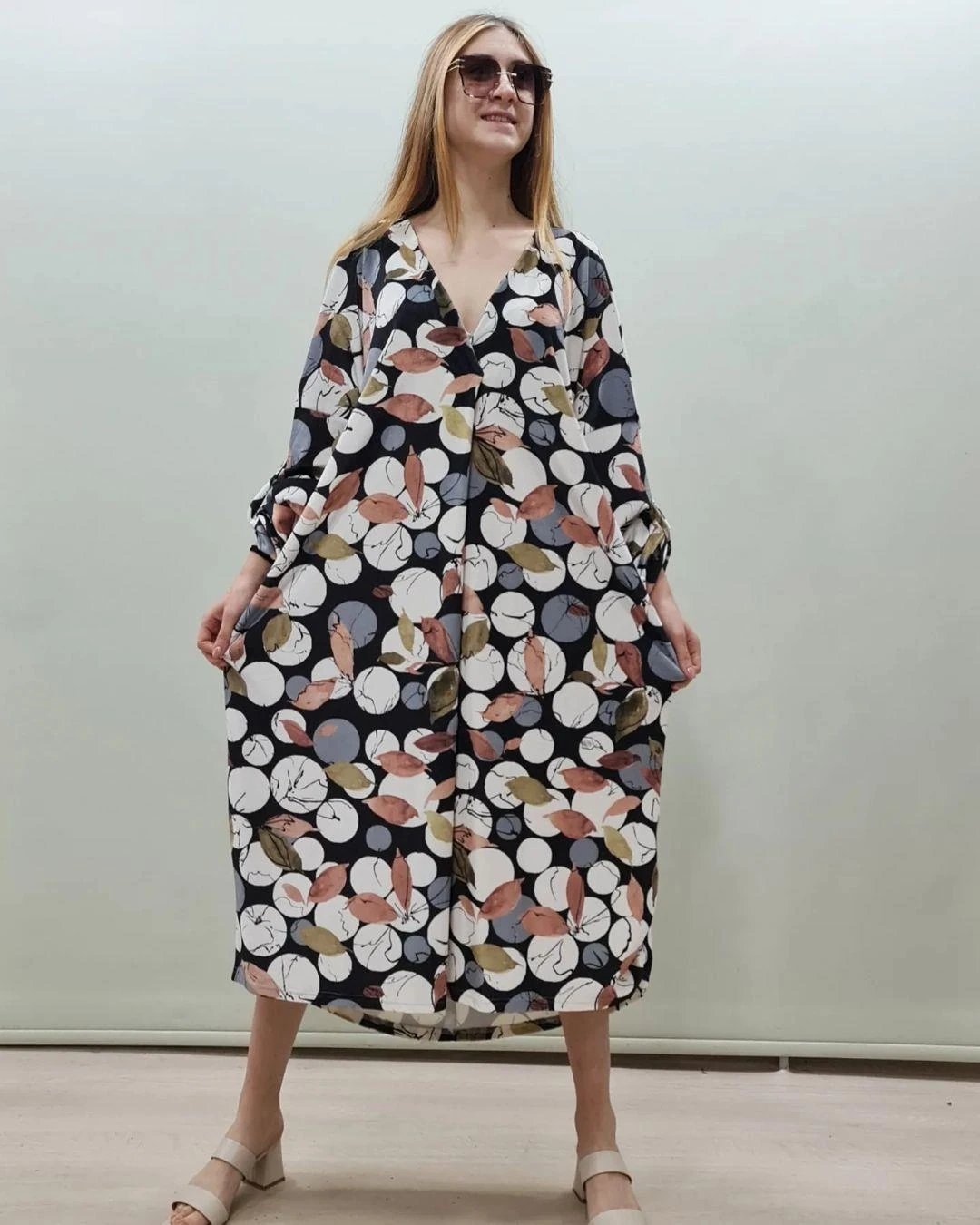 İtalyan Kadife Elbise - SİYAH