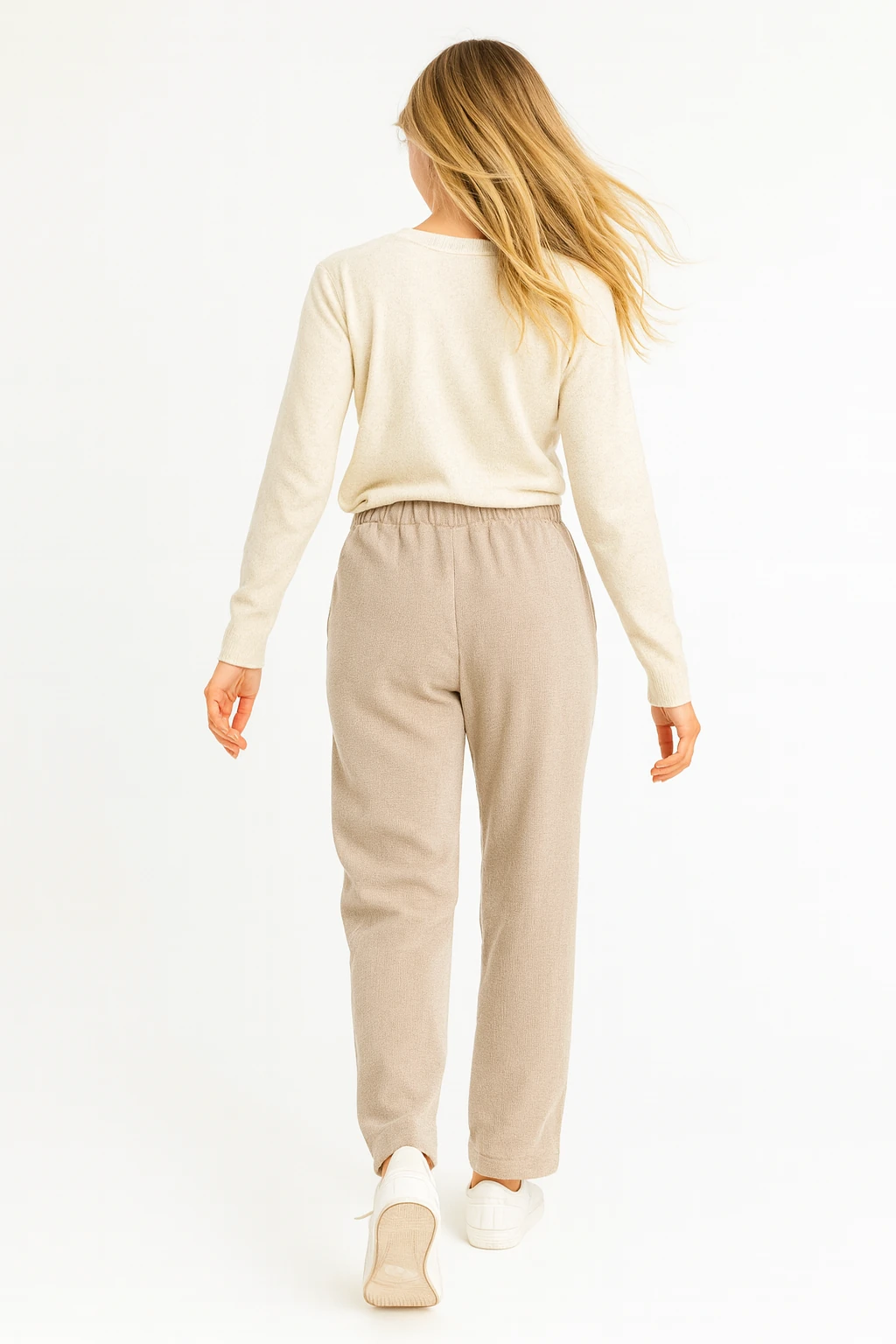 İtalyan Kadife Pantolon - BEJ