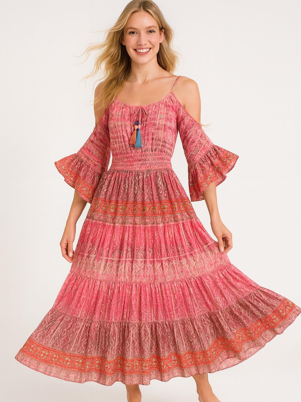 İtalyan İpek Elbise