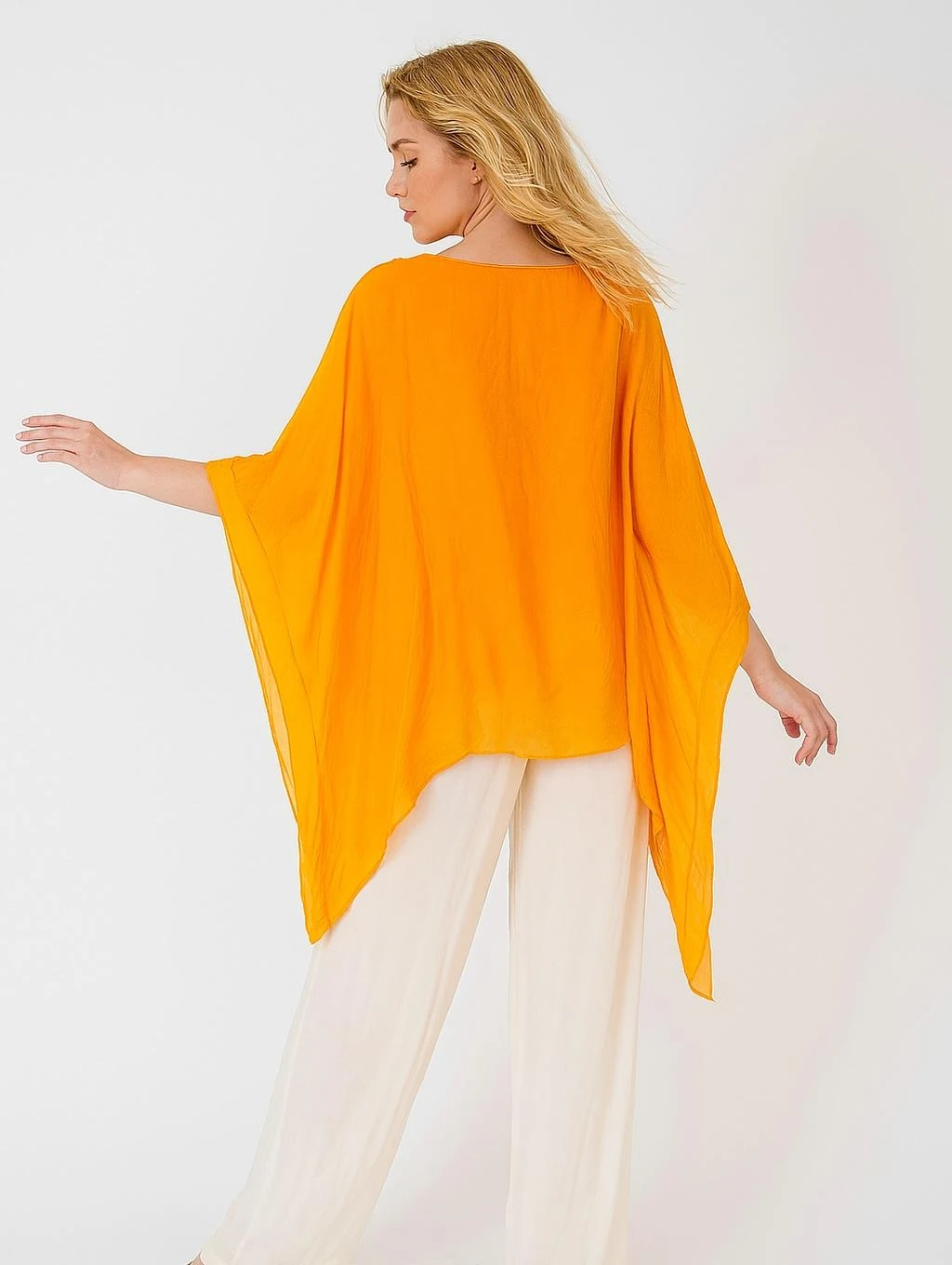 İtalyan İpek Bluz - KEHRİBAR