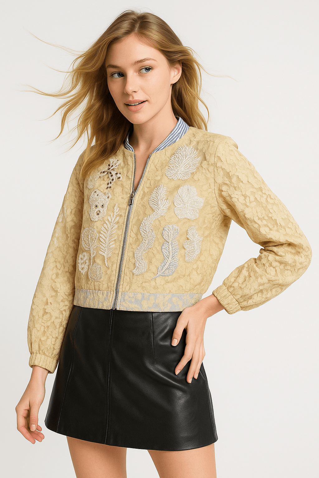 İtalyan Tasarım Ceket - BEJ