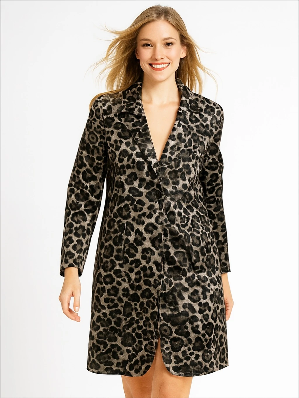 İtalyan Uzun Nubuk Ceket