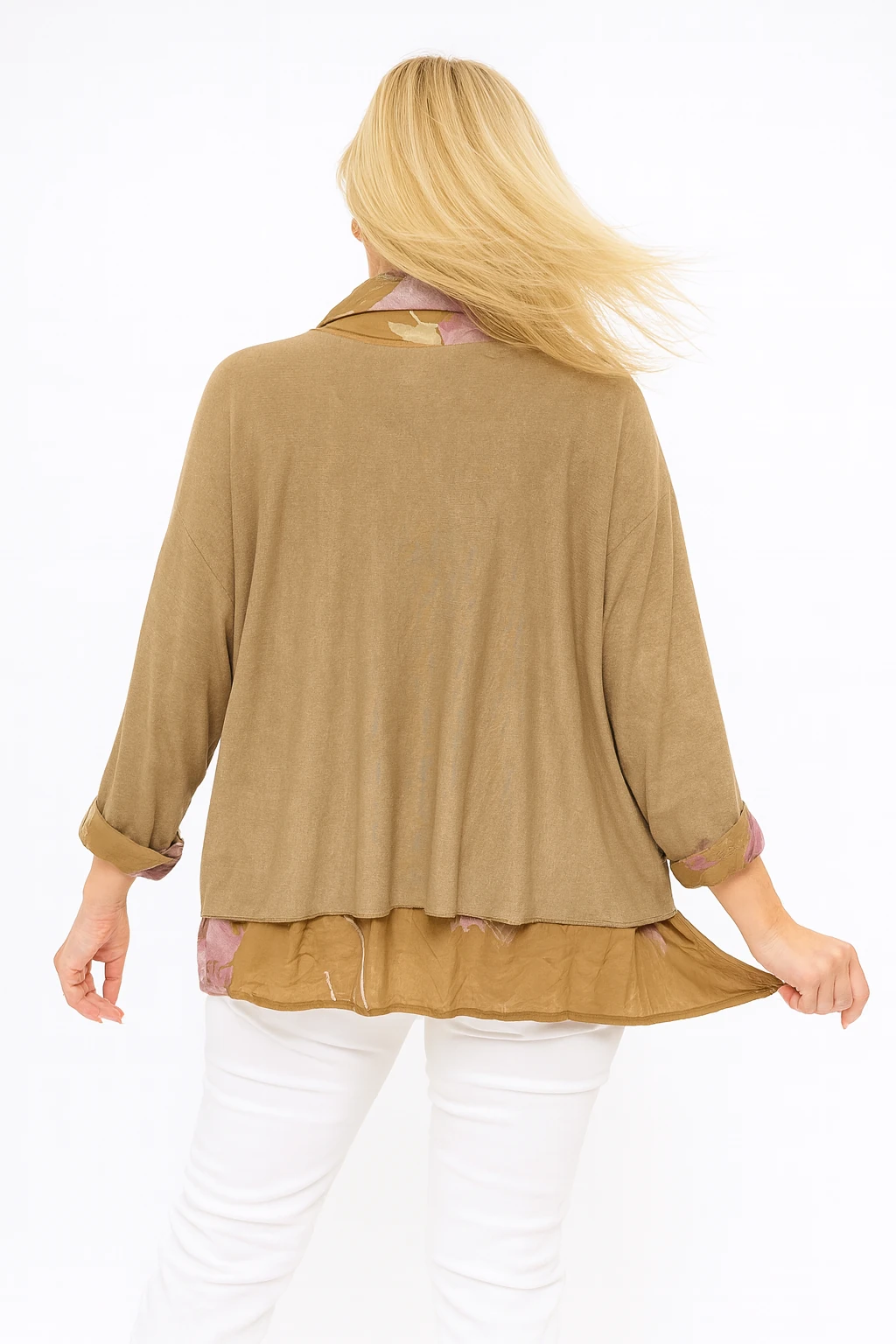 İtalyan Fularlı 3'lü Takım Bluz - BAL