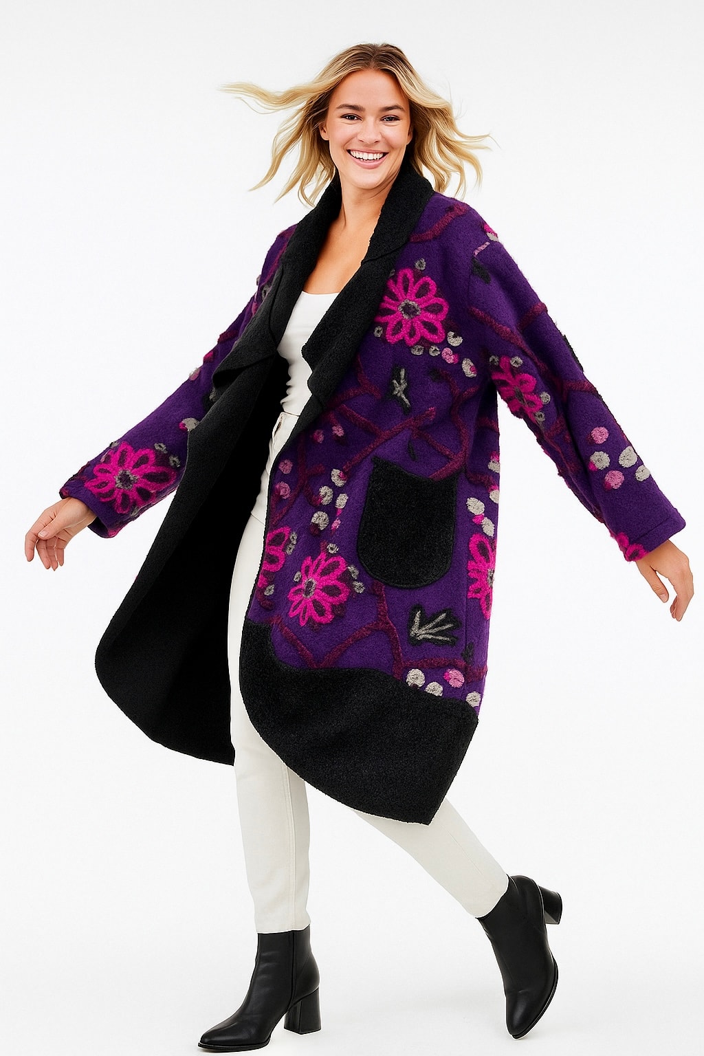 İtalyan Keçe Kaban - MOR