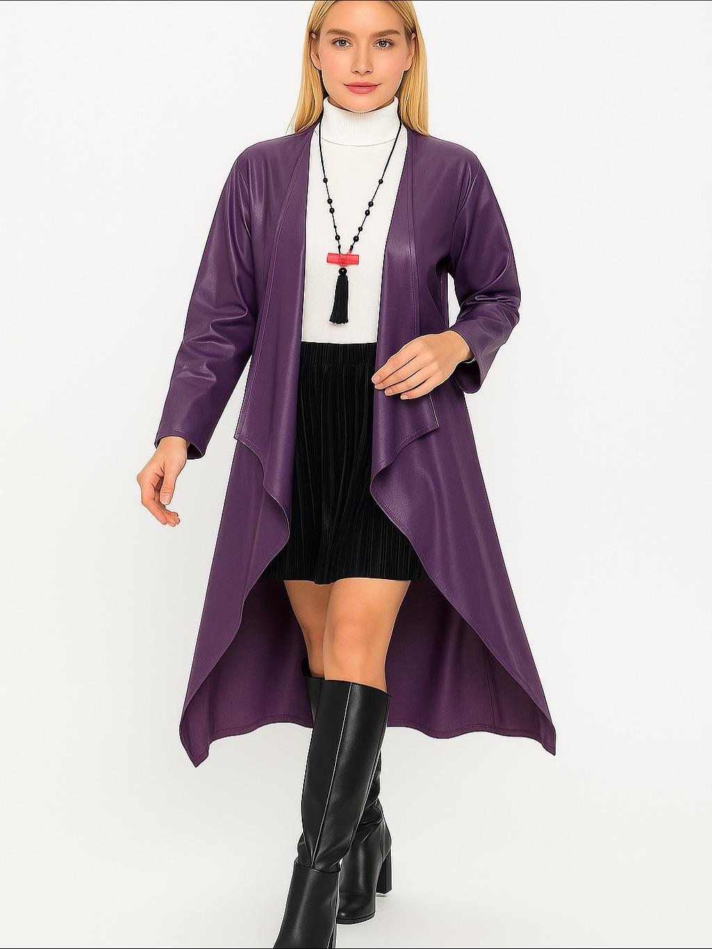 İtalyan Deri Kap - MOR