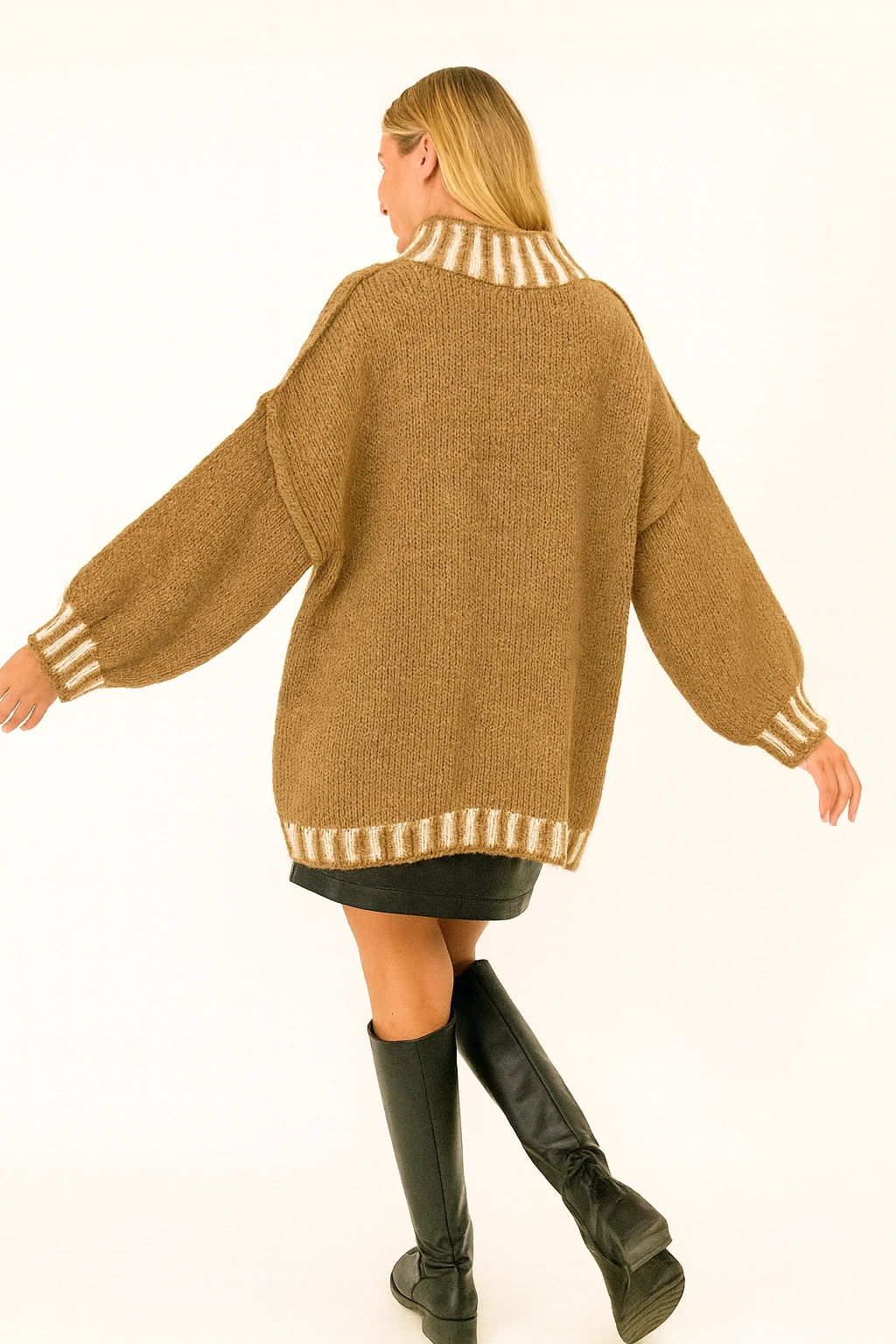 İtalyan Balıkçı Yaka Kazak - BAL