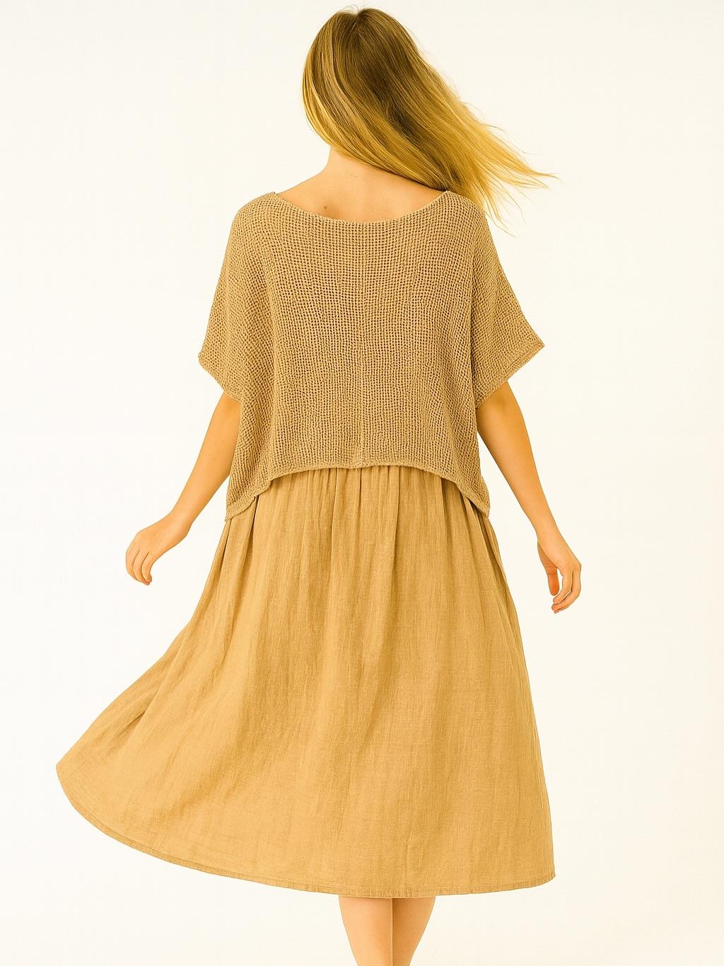 İtalyan File Elbise - BAL